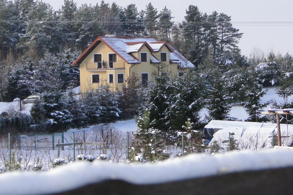 Gosciniec Nad Stawem Villa Szczytno  Exteriör bild